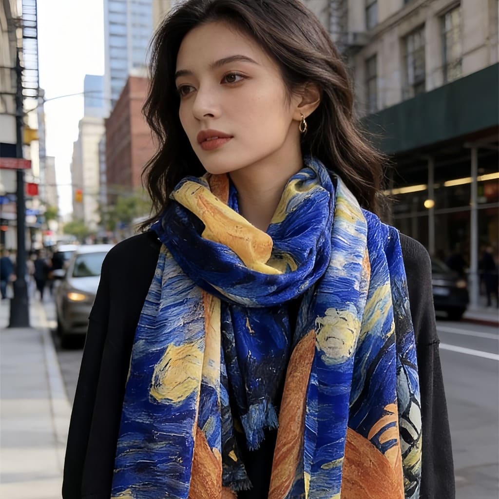 MaraSilk Pure Wool Scarf - Oblong MS820 79" x 39" MS82001