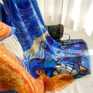 MaraSilk Pure Wool Scarf - Oblong MS820