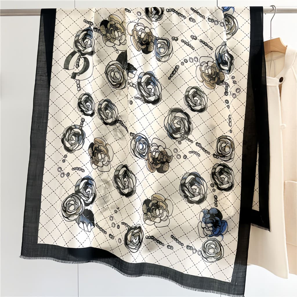 MaraSilk Pure Wool Scarf - Oblong MS821 79" x 39" MS82101