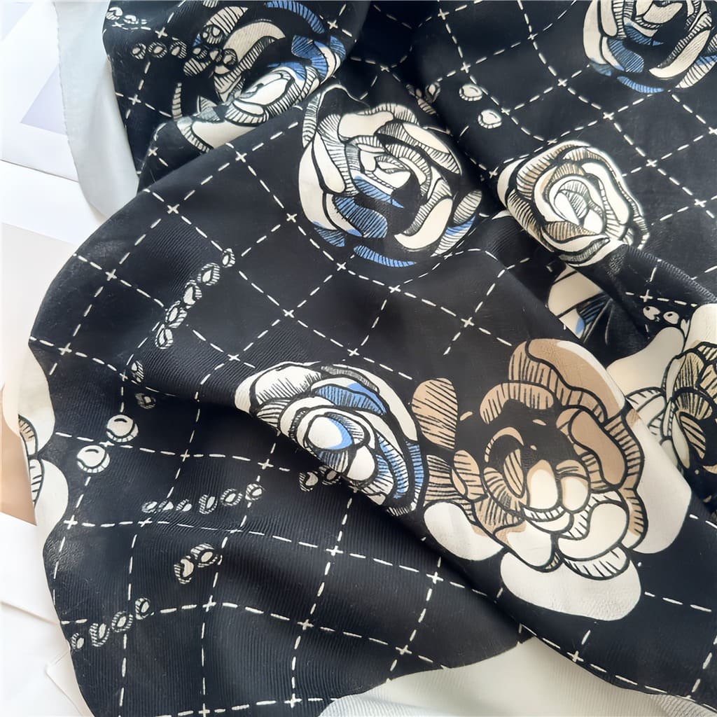 MaraSilk Pure Wool Scarf - Oblong MS821