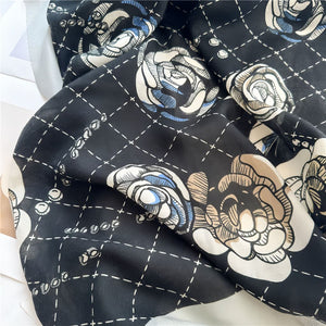 MaraSilk Pure Wool Scarf - Oblong MS821