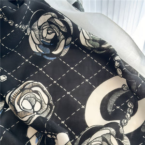 MaraSilk Pure Wool Scarf - Oblong MS821