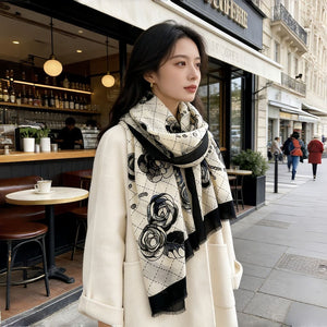 MaraSilk Pure Wool Scarf - Oblong MS821