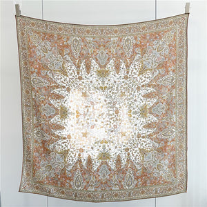 MaraSilk Pure Wool Scarf - Square MS816