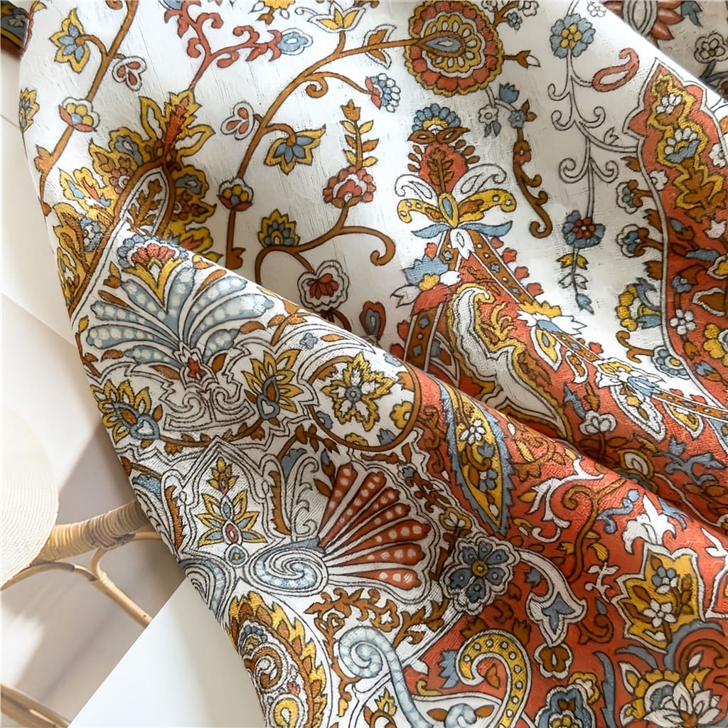 MaraSilk Pure Wool Scarf - Square MS816