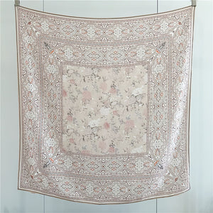 MaraSilk Pure Wool Scarf - Square MS816
