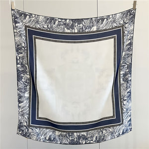 MaraSilk Pure Wool Scarf - Square MS816
