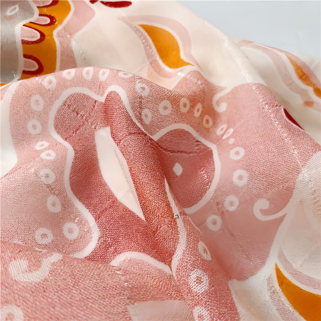 MaraSilk Pure Wool Scarf - Square MS822