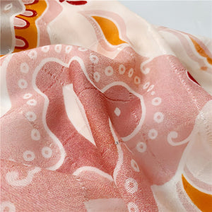 MaraSilk Pure Wool Scarf - Square MS822