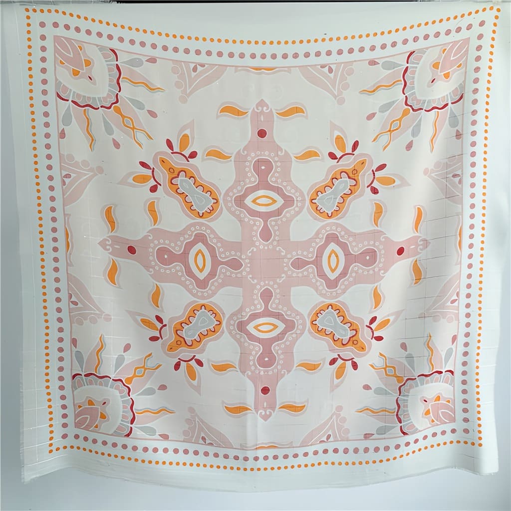 MaraSilk Pure Wool Scarf - Square MS822