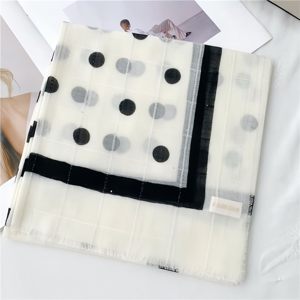 MaraSilk Pure Wool Scarf - Square MS823
