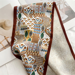 MaraSilk Pure Mulberry Silk Scarf - Ribbon Crepe Satin MS840