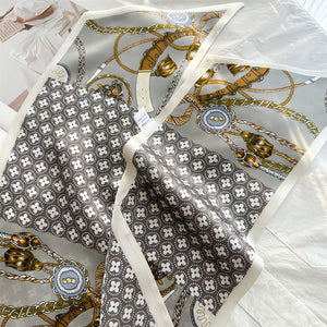 MaraSilk Pure Mulberry Silk Scarf - Ribbon Crepe Satin MS840