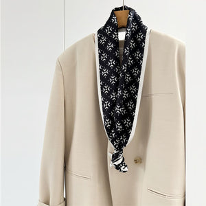 MaraSilk Pure Mulberry Silk Scarf - Ribbon Crepe Satin MS841