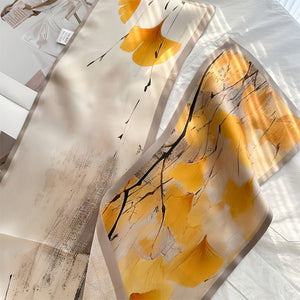 MaraSilk Pure Mulberry Silk Scarf - Ribbon Crepe Satin MS842