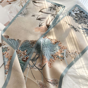 MaraSilk Pure Mulberry Silk Scarf - Ribbon Crepe Satin MS842