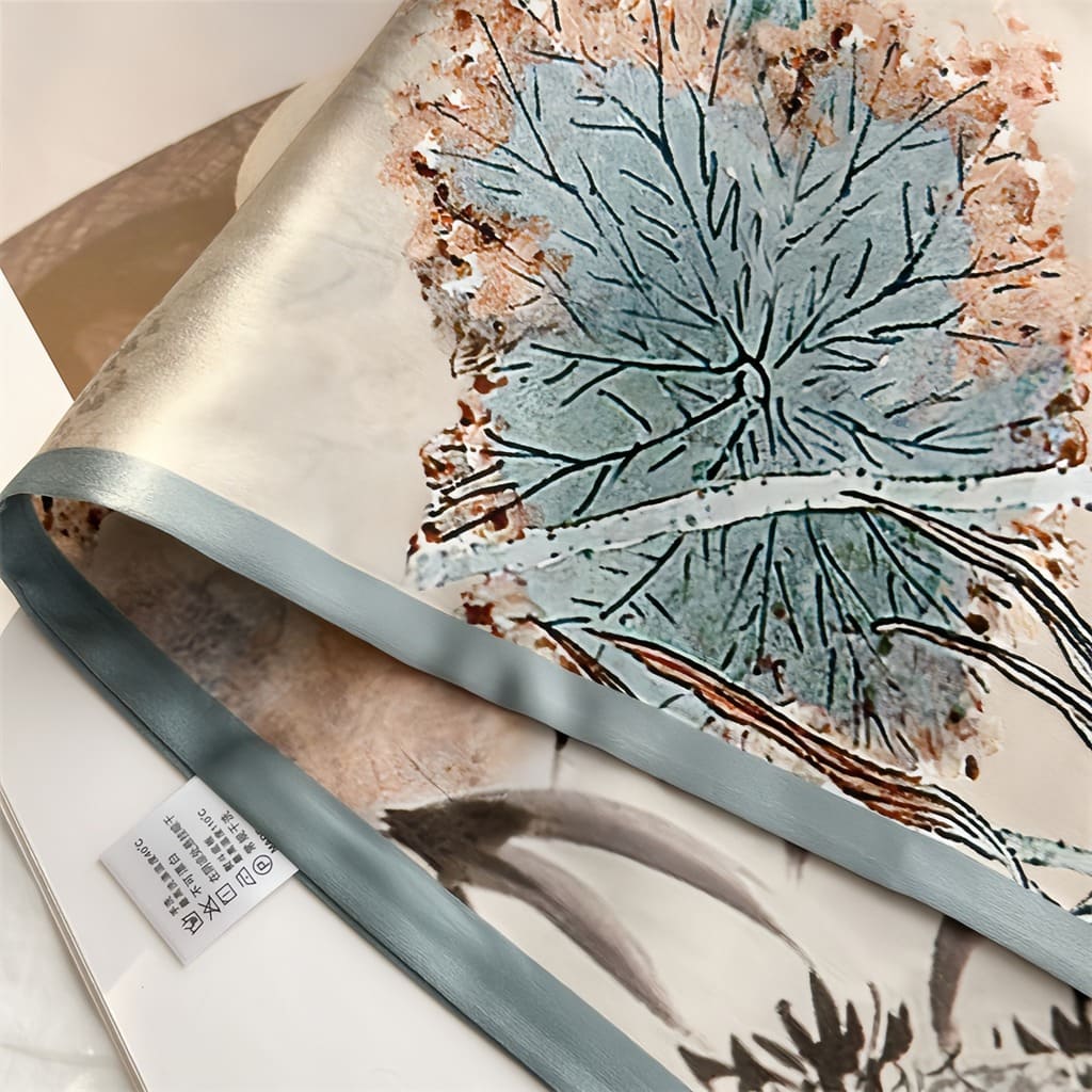 MaraSilk Pure Mulberry Silk Scarf - Ribbon Crepe Satin MS842