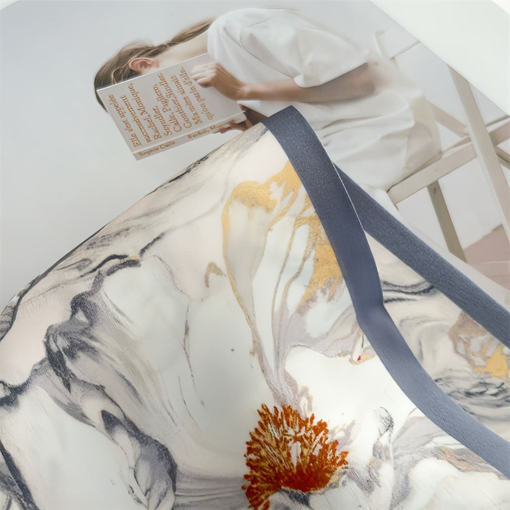 MaraSilk Pure Mulberry Silk Scarf - Ribbon Crepe Satin MS843